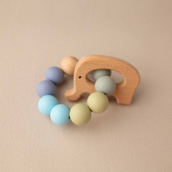 Teether  | You born early in the morning with wood Teether  | You born early in the morning with wood