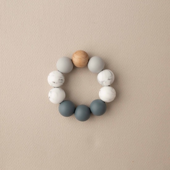 Teether  | Love Grey