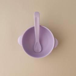 Silicone Bowl with lid Nino Lavender Silicone Bowl with lid Nino Lavender