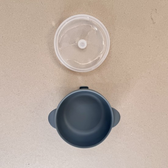 Silicone Bowl with lid Nino Iron Silicone Bowl with lid Nino Iron