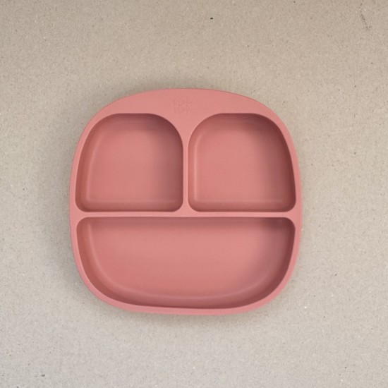 Training Silicone Plate Nino Dark Rose 6m+