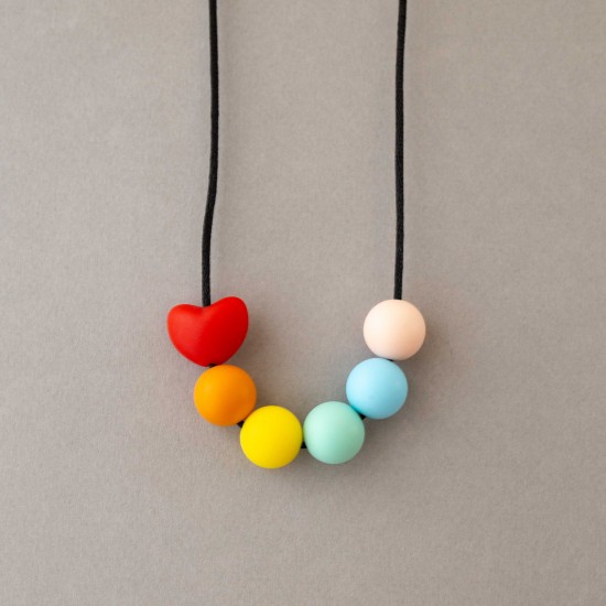 Toddler Necklace Happier