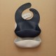Silicone Bib Nino Navy blue/Grey 1+1 ΔΩΡΟ Silicone Bib Nino Navy blue/Grey 1+1 ΔΩΡΟ