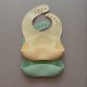 Silicone Bib  Nino Mint/Banana 1+1 ΔΩΡΟ