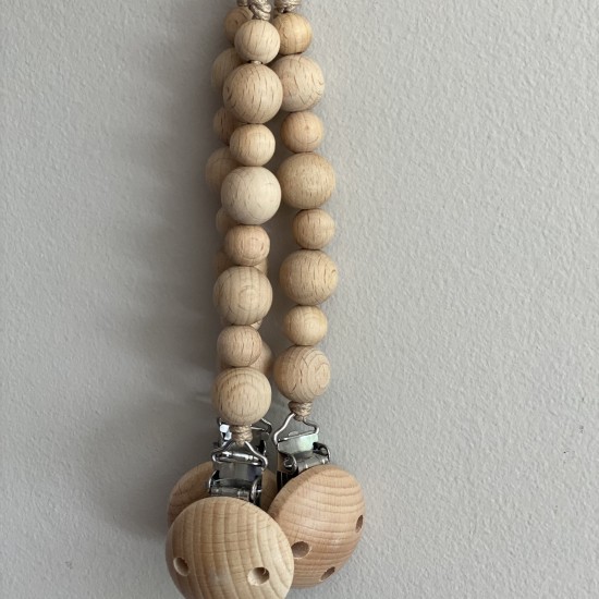 Pacifier Clip | Natural Bubbles