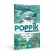 POPPIK Educational poster by POPPIK + 60 stickers OCEANS (6-12 years) 