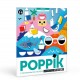 POPPIK Creative Poster + 520 stickers THE SEASONS (3-7 years)