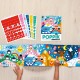 POPPIK Creative Poster + 520 stickers NUMBERS (3-7 years)