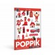 POPPIK Mini Poster + 26 StickersThe City – Red (3-8 years old)