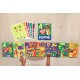 POPPIK Creative Poster + 520 stickers LETTERS (3-7 years)