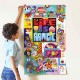 POPPIK Giant poster + 1600 stickers STREET ART (6-12 years old)