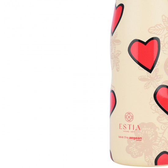 Estia Thermos Travel Flask Save The Aegean Tender Lace 0.5lt