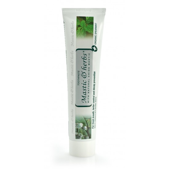 Toothpaste Mastic & herbs with mastic & Bio spearmint - WHITENING