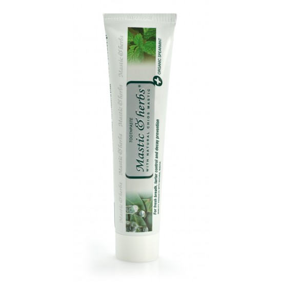 Toothpaste Mastic & herbs with mastic & Bio spearmint - WHITENING Toothpaste Mastic & herbs with mastic & Bio spearmint - WHITENING
