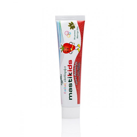 Toothpaste for children with natural Chios mastic & strawberry Toothpaste for children with natural Chios mastic & strawberry
