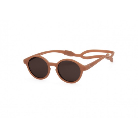 IZIPIZI Sunglasses KIDS+ 3-5 YEARS #D Scarlet Brown