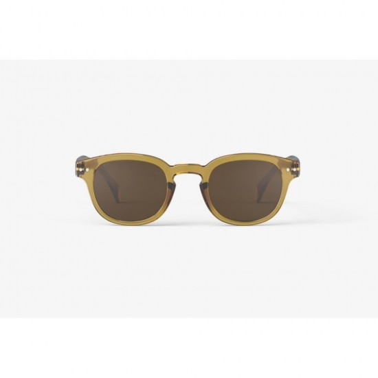 IZIPIZI Sunglasses ADULTS #C Golden Green IZIPIZI Sunglasses ADULTS #C Golden Green