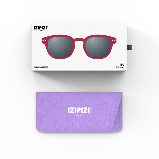 IZIPIZI Sunglasses Kids #C 3-5 years Cranberry