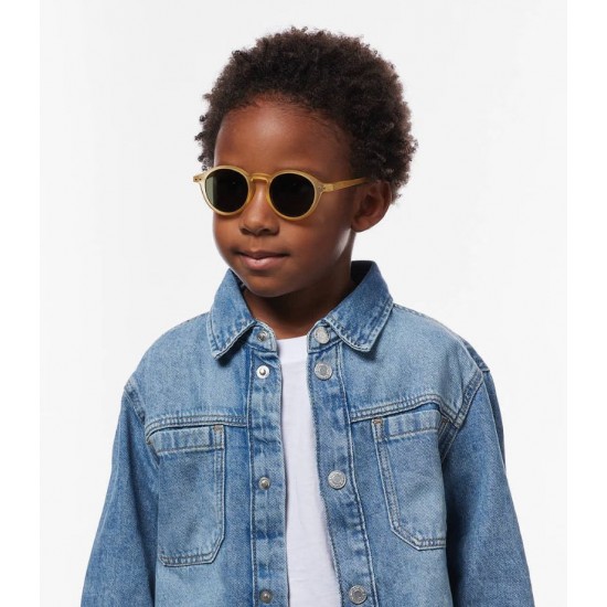 IZIPIZI Sunglasses JUNIOR TEEN #D (Small face) 7-11 YEARS Yellow Honey 