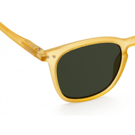 IZIPIZI Sunglasses ADULTS #E The trapezium Yellow honey