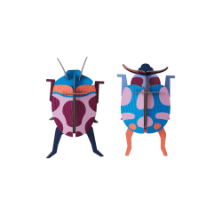Studio ROOF Wall Decoration Coccinelle Couple