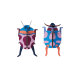 Studio ROOF Wall Decoration Coccinelle Couple Studio ROOF Wall Decoration Coccinelle Couple
