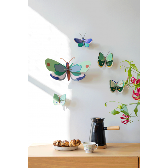Studio ROOF Wall Decoration Mint Forest Butterfly Studio ROOF Wall Decoration Mint Forest Butterfly