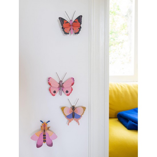 Studio ROOF Wall Decoration Small Pink Bee
