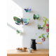Studio ROOF Wall Decoration Blue Copper Butterfly Studio ROOF Wall Decoration Blue Copper Butterfly