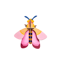 Studio ROOF Wall Decoration Small Pink Bee Studio ROOF Wall Decoration Small Pink Bee