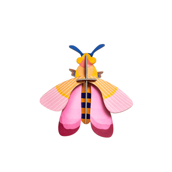 Studio ROOF Wall Decoration Small Pink Bee