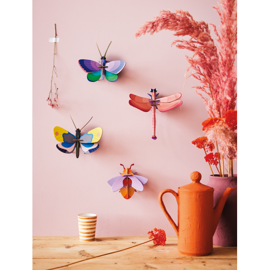 Studio ROOF Wall Decoration Blue Copper Butterfly Studio ROOF Wall Decoration Blue Copper Butterfly