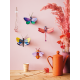 Studio ROOF Wall Decoration Blue Copper Butterfly Studio ROOF Wall Decoration Blue Copper Butterfly
