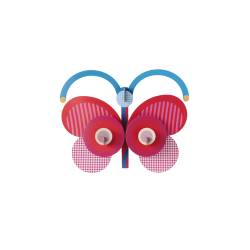 Studio ROOF Wall Decoration Stripy Butterfly