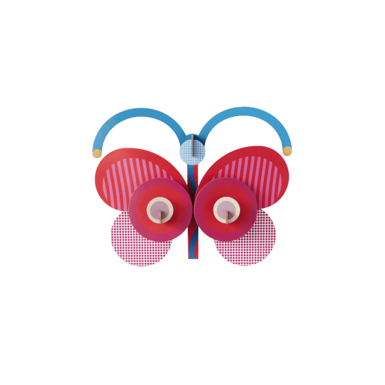Studio ROOF Wall Decoration Stripy Butterfly Studio ROOF Wall Decoration Stripy Butterfly