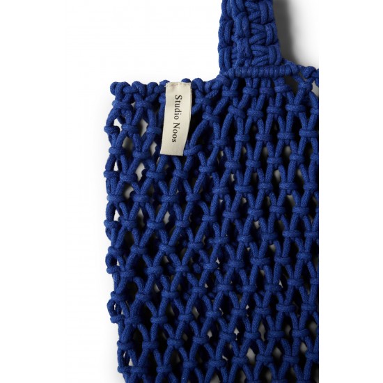 Mum Bag Studio Noos macrame blue Mum Bag Studio Noos macrame blue