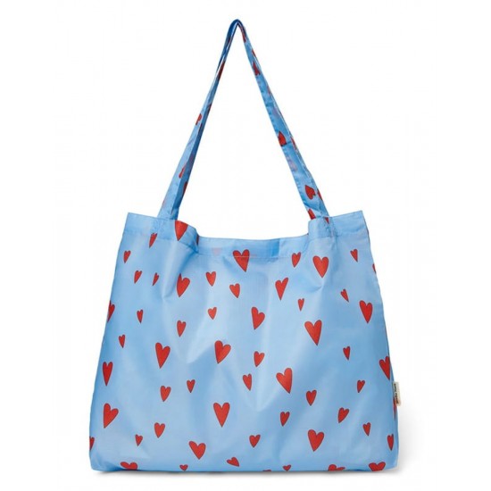 Shopping Bag Studio Noos Red Hearts