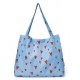 Shopping Bag Studio Noos Red Hearts