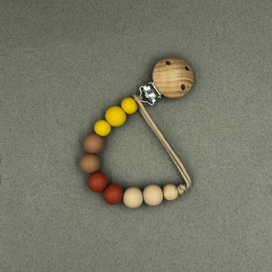 Pacifier Clip | Fern Curry Pacifier Clip | Fern Curry