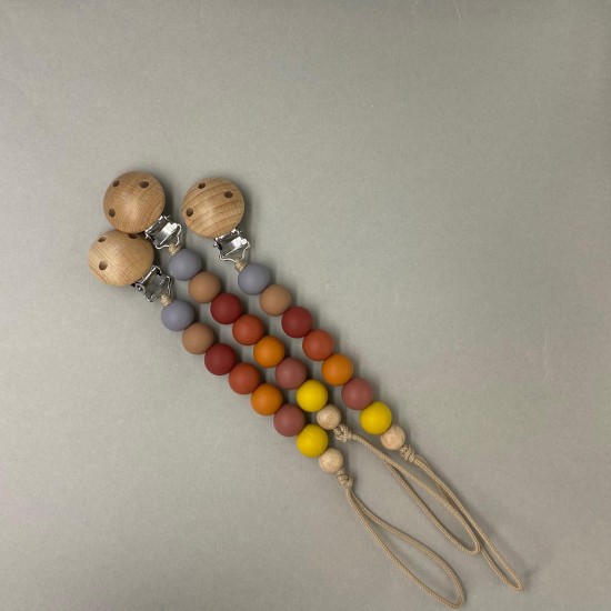 Pacifier Clip | Earth Pacifier Clip | Earth