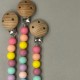Pacifier Clip | Lollipop Pacifier Clip | Lollipop