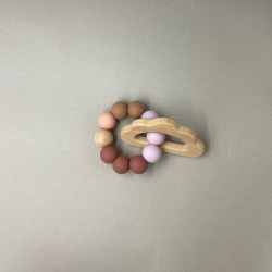 Teether with wood  | Cherry Teether with wood  | Cherry