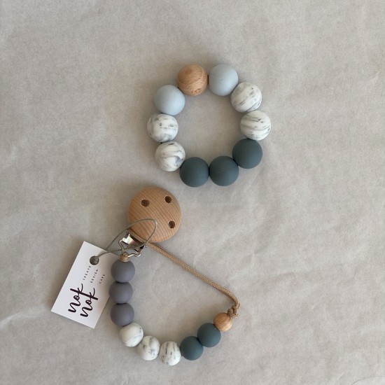 Teether | Love Grey Teether | Love Grey