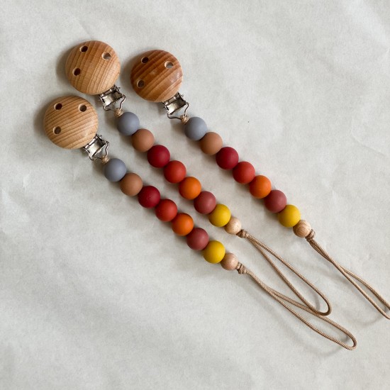 Pacifier Clip | Earth Pacifier Clip | Earth