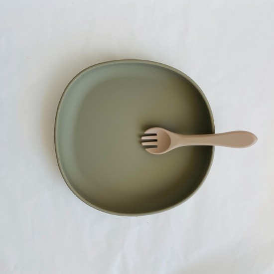 Toddler's Plate Vintage green Toddler's Plate Vintage green