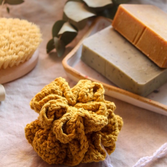 Apeiranthos Cotton bath puff Apeiranthos Cotton bath puff