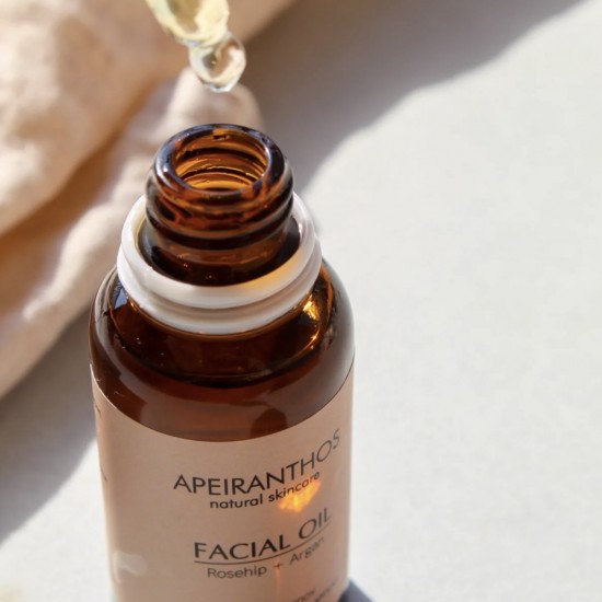 Apeiranthos Facial oil | Rosehip + Argan