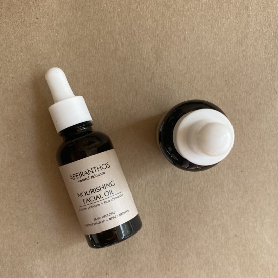 Apeiranthos NOURISHING FACIAL | Evening primrose + Blue chamomile Apeiranthos NOURISHING FACIAL | Evening primrose + Blue chamomile