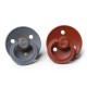 BIBS Pacifier Set - Rust / Smoke (size 1) BIBS Pacifier Set - Rust / Smoke (size 1)