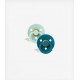 BIBS Pacifier Set- Nordic Mint / Forest Lake (size 2) BIBS Pacifier Set- Nordic Mint / Forest Lake (size 2)